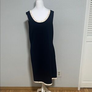 Elegant St. John Sport Navy Dress – Travel Ready & Cruise Perfect